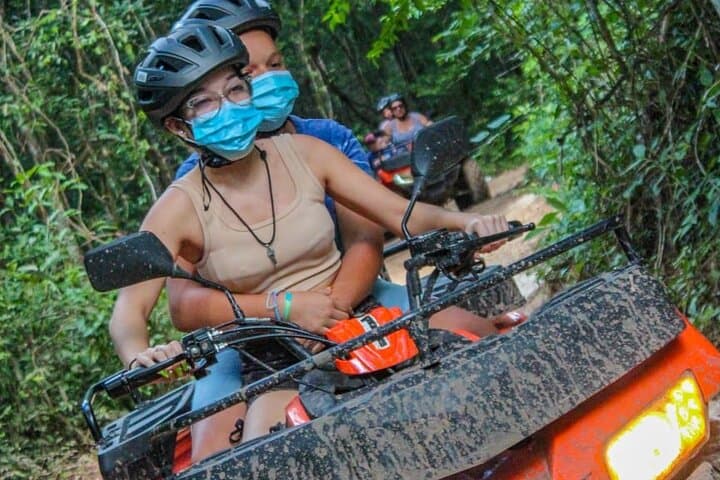 ATV, Zipline & Mayan Cenote Adventure from Playa del Carmen photo 4