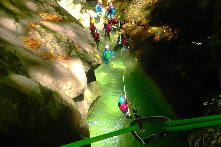 Canyoning the Furon Canyon near Grenoble: Vercors Descent & Family-Friendly Adventure