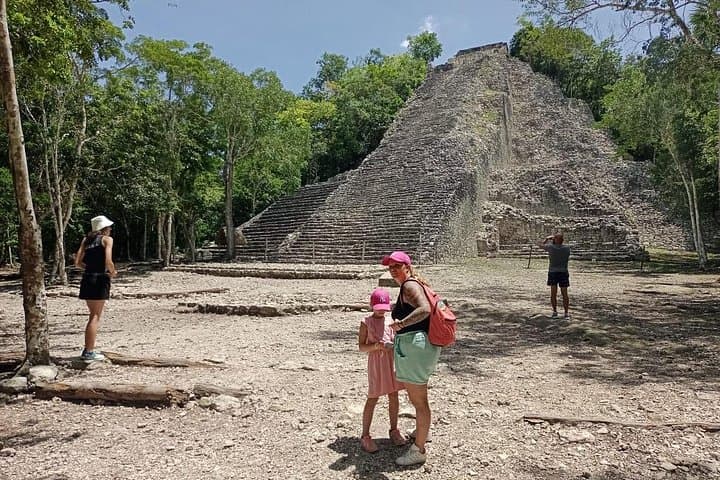 Tulum & Coba Small-Group Day Tour: Climb Coba's Pyramid and Tulum Ruins by the Sea photo 1
