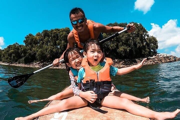 Siloso Beach Water Sports Combo: Kayak, SUP & Tubing on Sentosa photo 3