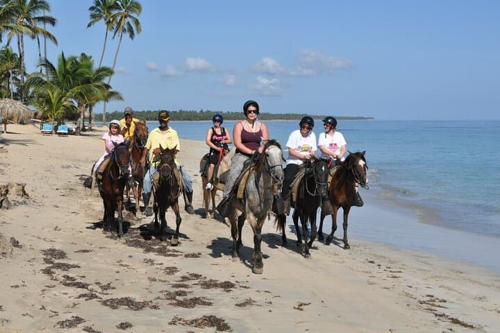 Horseback Riding on Macao Beach — Punta Cana Coastal Horse Tours photo 3
