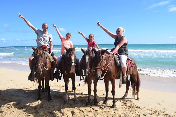 Horseback Riding on Macao Beach — Punta Cana Coastal Horse Tours