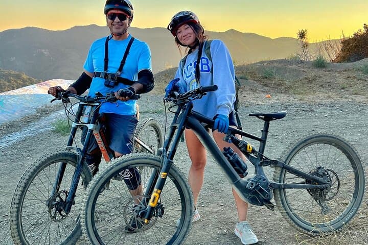 Electric Mountain Biking in Santa Monica Mountains: Scenic Roller Coaster Ride to Nike Missile Site photo 2