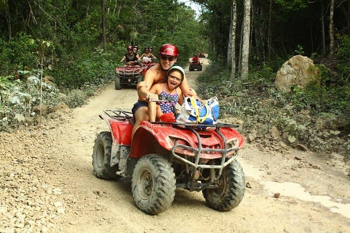 Full-Day Tulum Ruins, Jungle ATVs, Cenote Swim & Zipline Adventure photo 1
