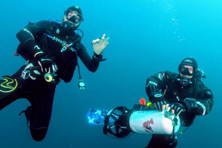 Aci Castello Underwater Scooter Tours — Explore Cyclops Islands Lava Seabed by Underwater Scooter photo 5