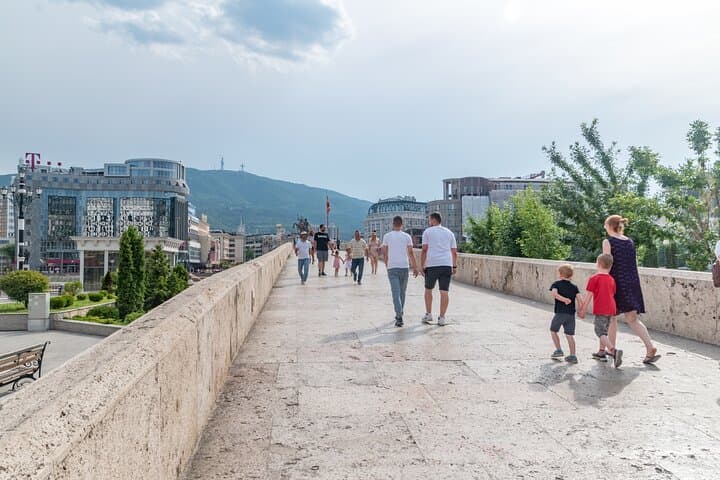 Skopje walking tour: Kale Fortress, Old Bazaar & Brutalist City Highlights photo 6