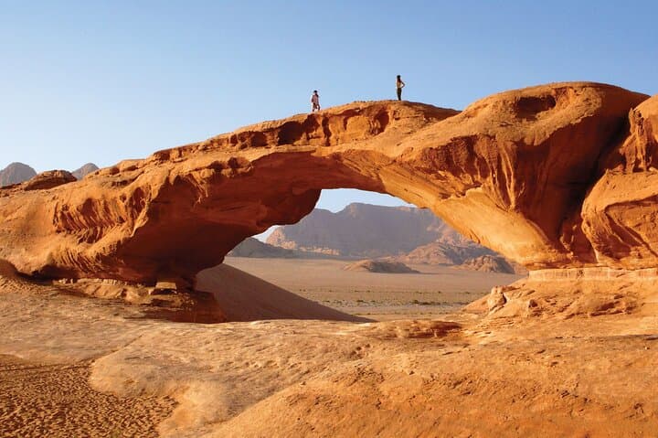 One-Day Jeep Tour in Wadi Rum from Aqaba: Desert Jeep Adventure & Bedouin Dinner photo 4