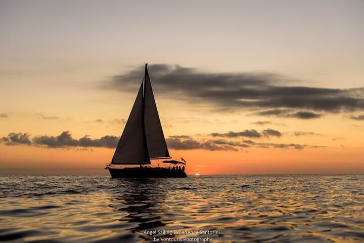 Sunset Sail & Dinner on Santorini’s Caldera: Private 44ft Yacht Experience photo 5