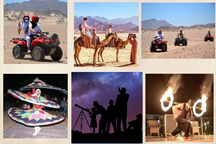 Sinai Super Safari: ATV Quad Ride, Bedouin Dinner & Stargazing from Sharm El Sheikh