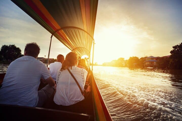 Ayutthaya at Dusk: Private Sunset Boat & UNESCO Temple Tour from Bangkok photo 3