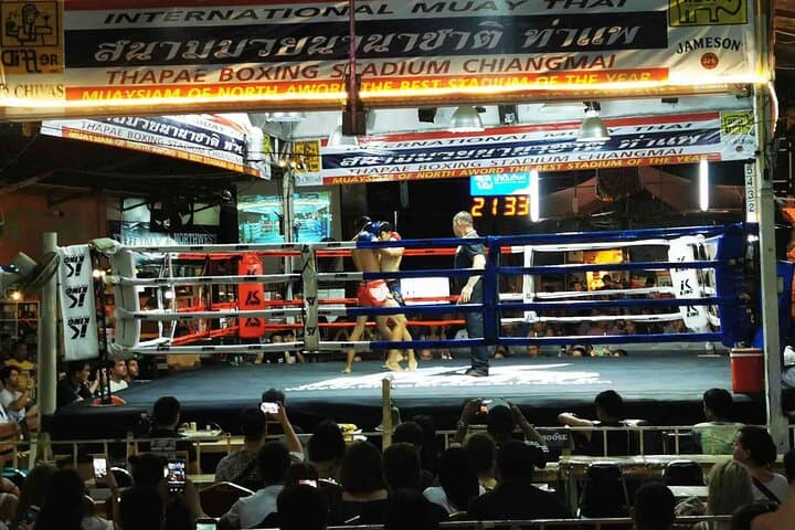 Live Muay Thai at Thapae Boxing Stadium — Chiang Mai Fight Night Guide photo 2