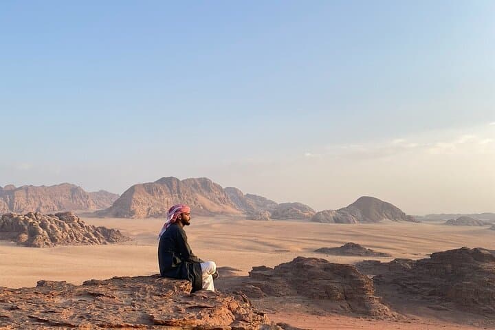 Full-day Wadi Rum Jeep Tour: Sandboarding, Nabatean Ruins & Bedouin Lunch photo 2