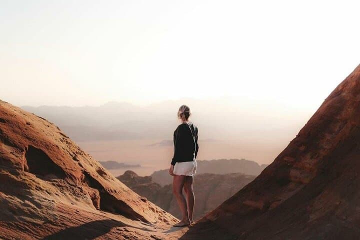 Full-day Wadi Rum Jeep Tour: Sandboarding, Nabatean Ruins & Bedouin Lunch photo 3