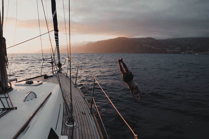 Funchal Sunset Sailing: Private Golden-Hour Cruise with Swim & Snacks