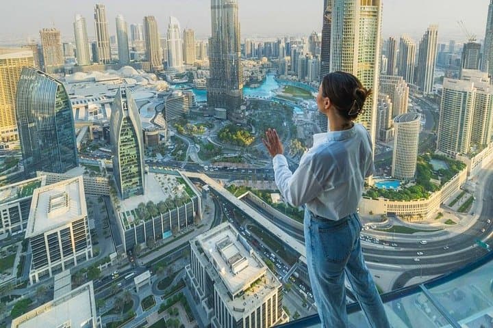 Burj Khalifa At The Top & Sky Views: Observation Deck, Glass Slide and Edge Walk in Dubai