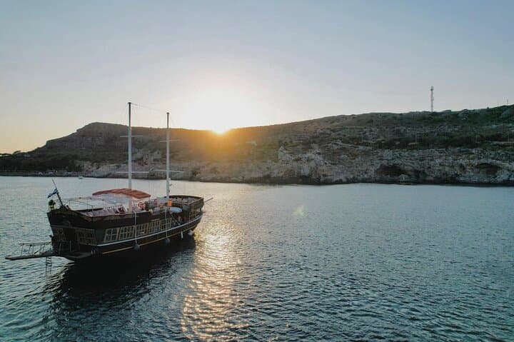 Rhodes Sunset Cruise: Kallithea Swim, Greek BBQ & Unlimited Aperol Spritz photo 2