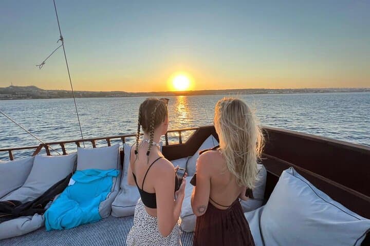 Rhodes Sunset Cruise: Kallithea Swim, Greek BBQ & Unlimited Aperol Spritz photo 3