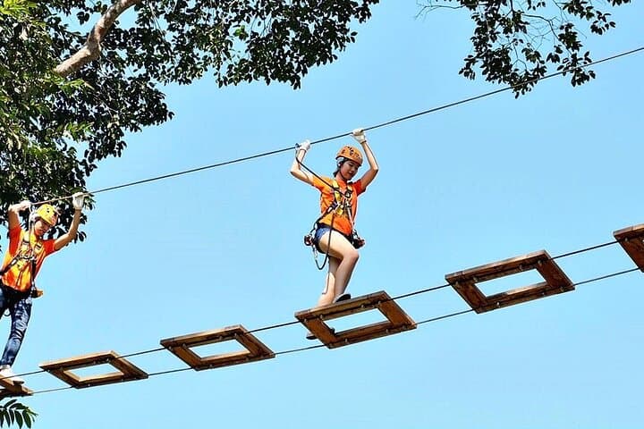 Chiang Mai Zipline Adventure: 1000m Canopy Zipline in Mae Rim photo 2