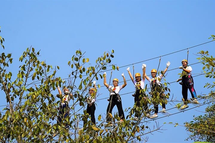 Chiang Mai Zipline Adventure: 1000m Canopy Zipline in Mae Rim photo 3