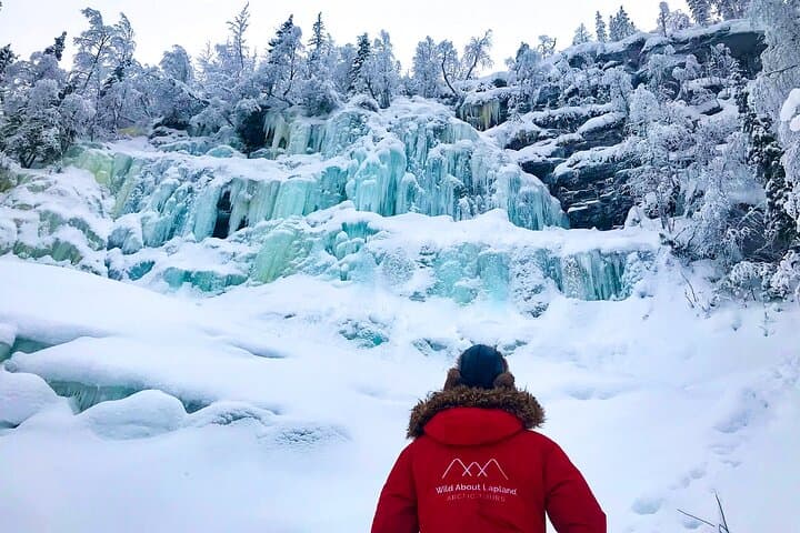 Korouoma Canyon Frozen Waterfalls: Winter Hike from Rovaniemi photo 2