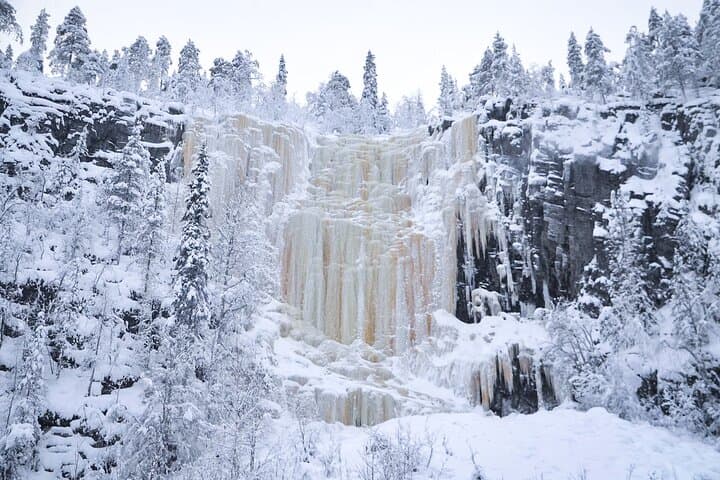 Korouoma Canyon Frozen Waterfalls: Winter Hike from Rovaniemi photo 3