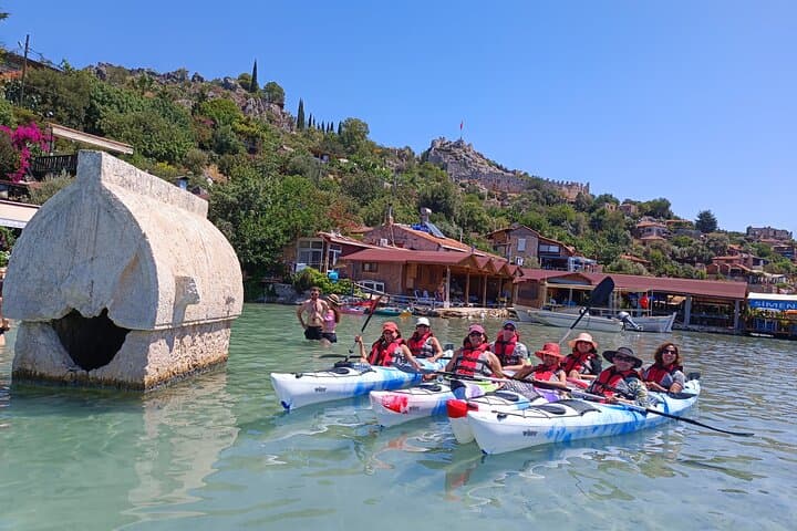 Kekova Sea Kayaking: Private Tour of the Lycian Sunken City & Simena Castle photo 4