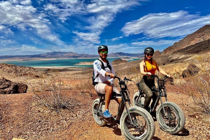 Hoover Dam Historic Railroad Trail eBike Tour — Lake Mead & Dam Views