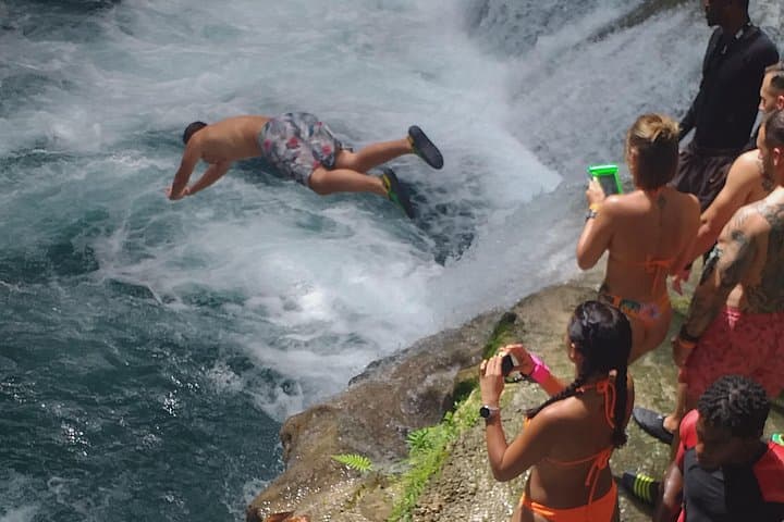 Falmouth to Ocho Rios: Private Tour to Blue Hole (Secret Falls) & Beach photo 2