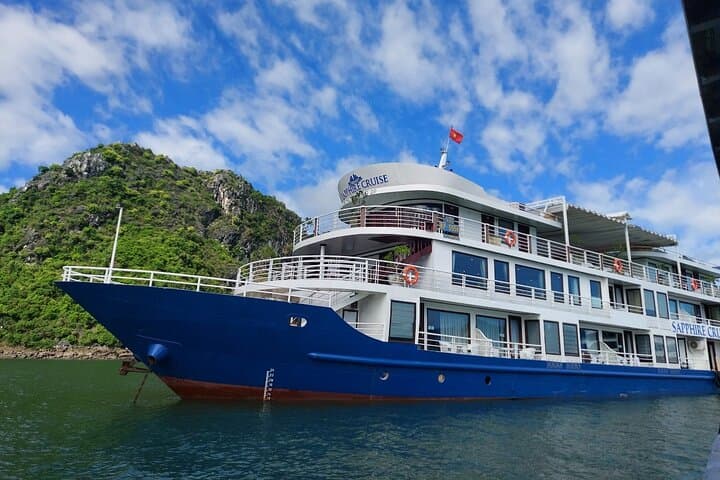 Sapphire Cruise: 3-Day Halong & Lan Ha Bay Overnight Cruise with Kayaking photo 1