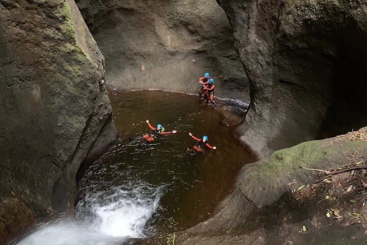 Canyoning Lower Ilheus, Flores Island — Guided Canyon Rappels in the Azores photo 2