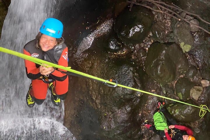 Canyoning Lower Ilheus, Flores Island — Guided Canyon Rappels in the Azores photo 4