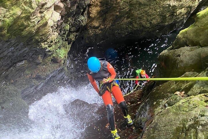Canyoning Lower Ilheus, Flores Island — Guided Canyon Rappels in the Azores photo 6