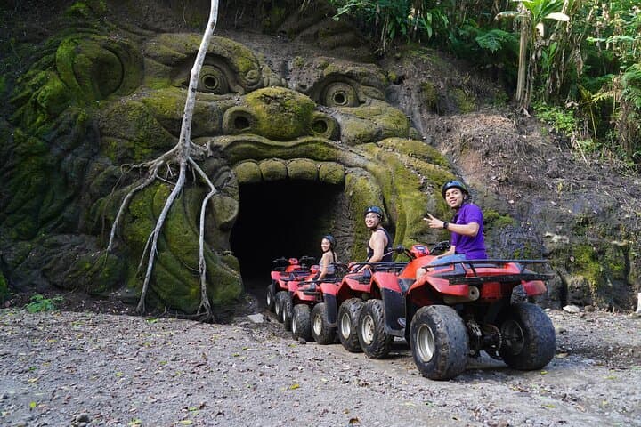 Bali Quad Bike Adventure: Gorilla Cave, Monkey Forest & Tegenungan Falls photo 2