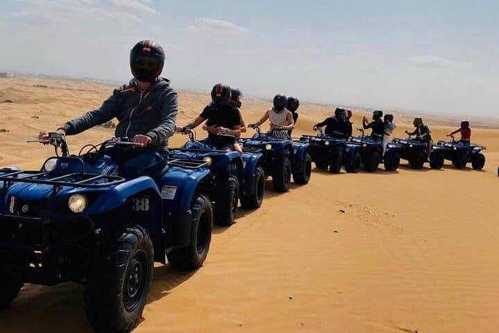 Dubai Red Dunes Desert Safari: Quad Bike, Dune Bashing & Evening Camp photo 1