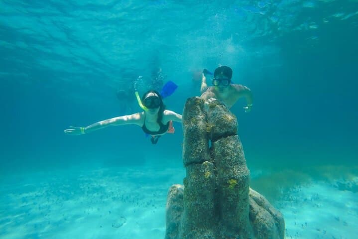 Half-Day Private Catamaran Charter from Isla Mujeres: Snorkel & Playa Norte photo 2
