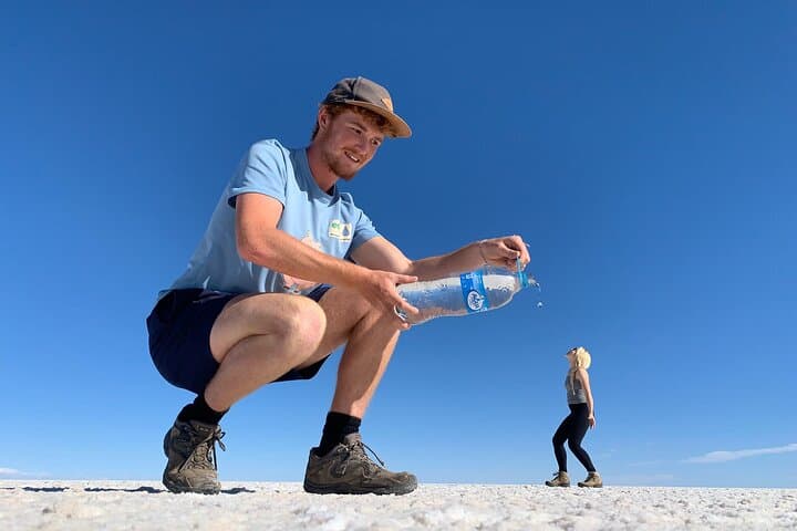 Full-Day Private Tour to Salar de Uyuni: Incahuasi, Train Cemetery & Salt Flats photo 2