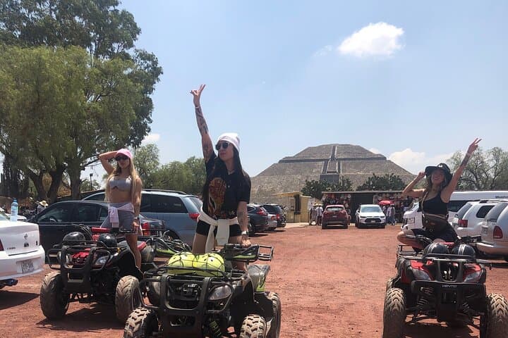 ATV Adventure at Teotihuacán: Private Ride Through Pyramids & Caves photo 2