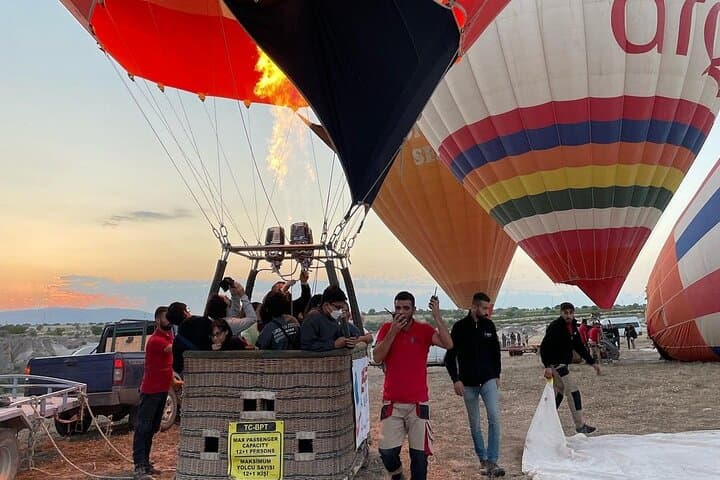 Sunrise Balloon Flight Over Çat (Cat) Valley — Cappadocia Hot Air Balloon Experience