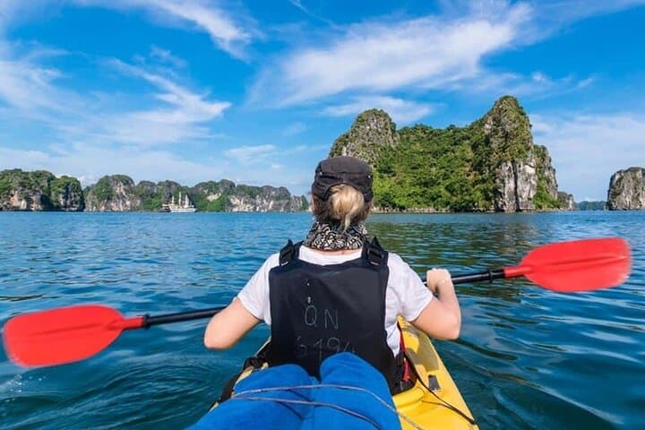 Halong Bay 6-Hour Day Cruise: Kayak, Sung Sot Cave & Titop Island photo 2