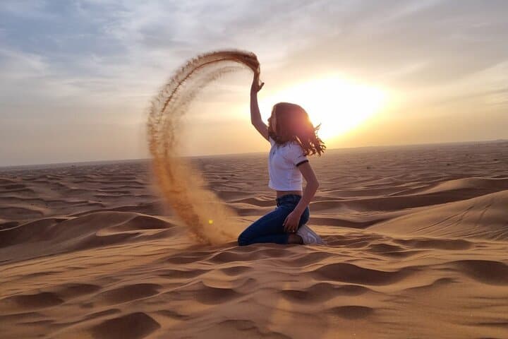 Private Desert Safari in Al Madam — Camel Ride, Dune Bashing & Bedouin BBQ photo 5