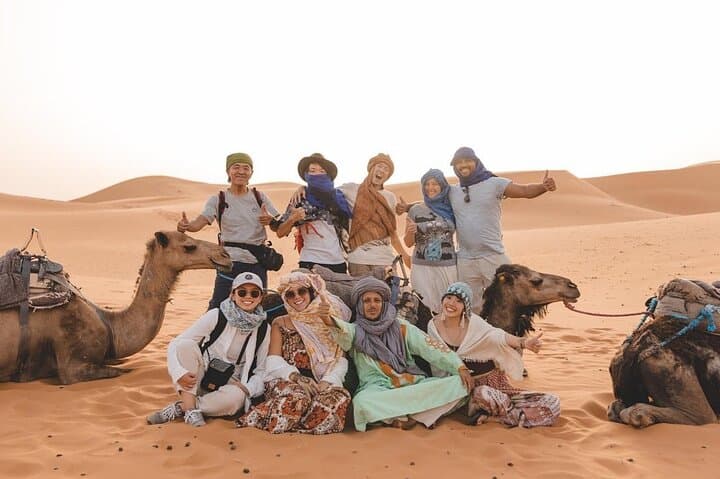 Marrakech to Fez: 3-Day Desert Adventure through Ait Benhaddou & Erg Chebbi