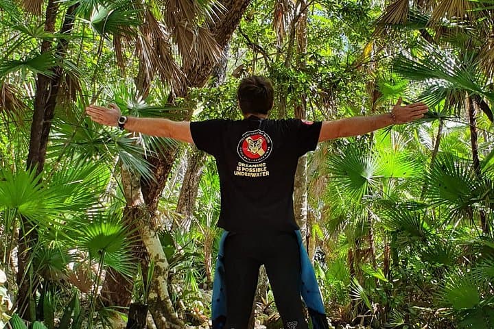 Scuba Diving Cenote Dos Ojos: Barbie Line & Batcave Adventure from Playa del Carmen photo 1