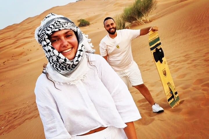 Dubai Morning Desert Safari: Sandboarding, Camel Ride & Quad Bike Adventure photo 2