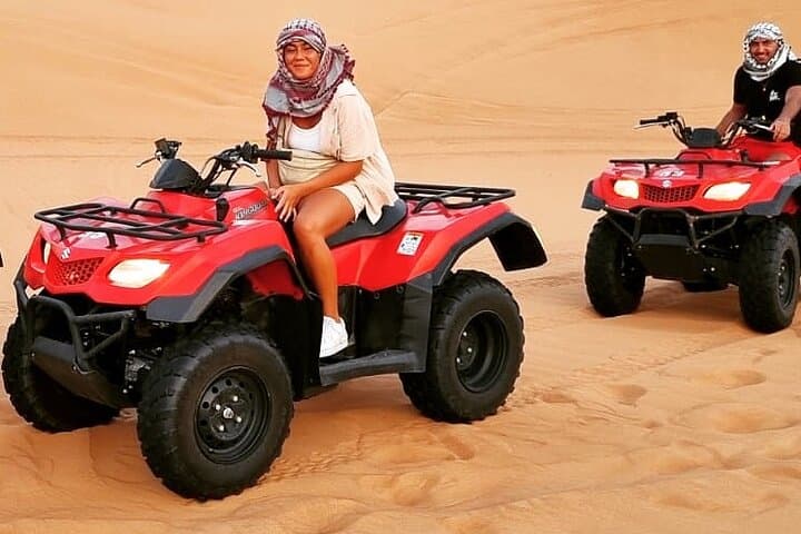 Dubai Morning Desert Safari: Sandboarding, Camel Ride & Quad Bike Adventure photo 4