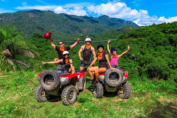 Puerto Vallarta All-in-One Adventure: Suspension Bridge, ATVs, Ziplines & Mule Rides photo 1