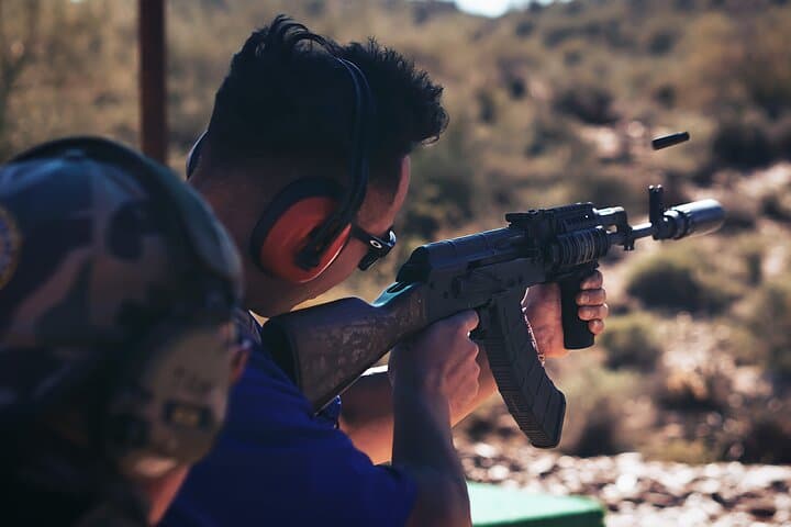 Desert Shooting Range: Modern Warfare Package Near Phoenix photo 2