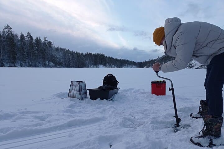 Ice Fishing on Lake Bodom: Half-Day Pilkki Experience from Helsinki photo 3