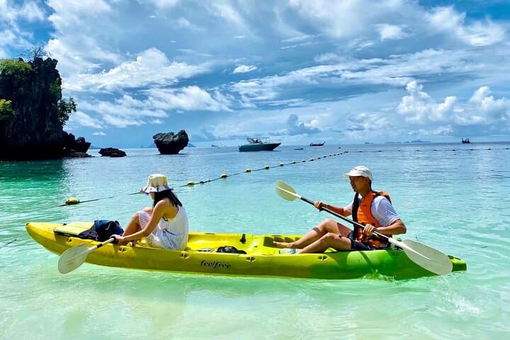Hong Islands Longtail Boat Tour: Kayak, Snorkel & 360° Viewpoint