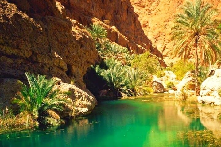 Wadi Shab & Bimmah Sinkhole: Full-Day Adventure from Muscat