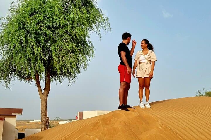 Al Madam Ghost Village Desert Safari: Dune Bashing & Sandboarding from Dubai photo 2